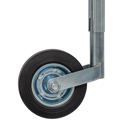 Andes Heavy Duty 48mm Split Clamp Jockey Wheel Wind Up Trailer Stand