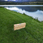 Andes Folding Wooden Camping Table & Chair Picnic Set