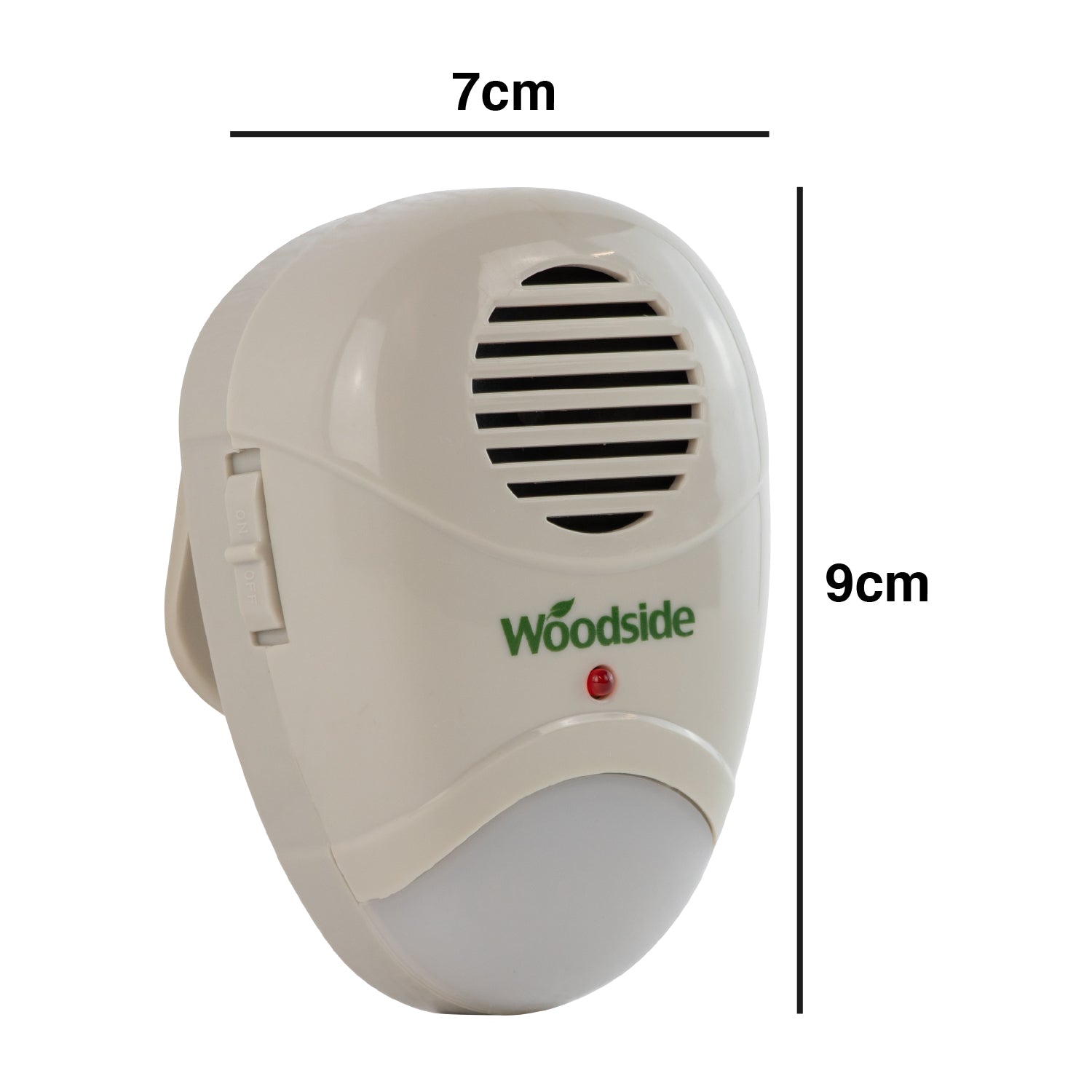 Woodside Plug-In Mouse/Rat/Rodent Repeller Ultra Sonic Repellent Pest Deterrent