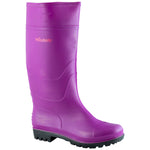 Woodside Waterproof Wellington Boots PURPLE