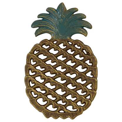 Woodside Decorative Kitchen Table Cast Iron Pineapple Trivet Hot Pot/Pan Stand