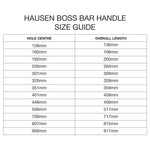 Hausen Kitchen Cupboard/Draw/Cabinet/Unit Stainless Steel Boss Bar Handles