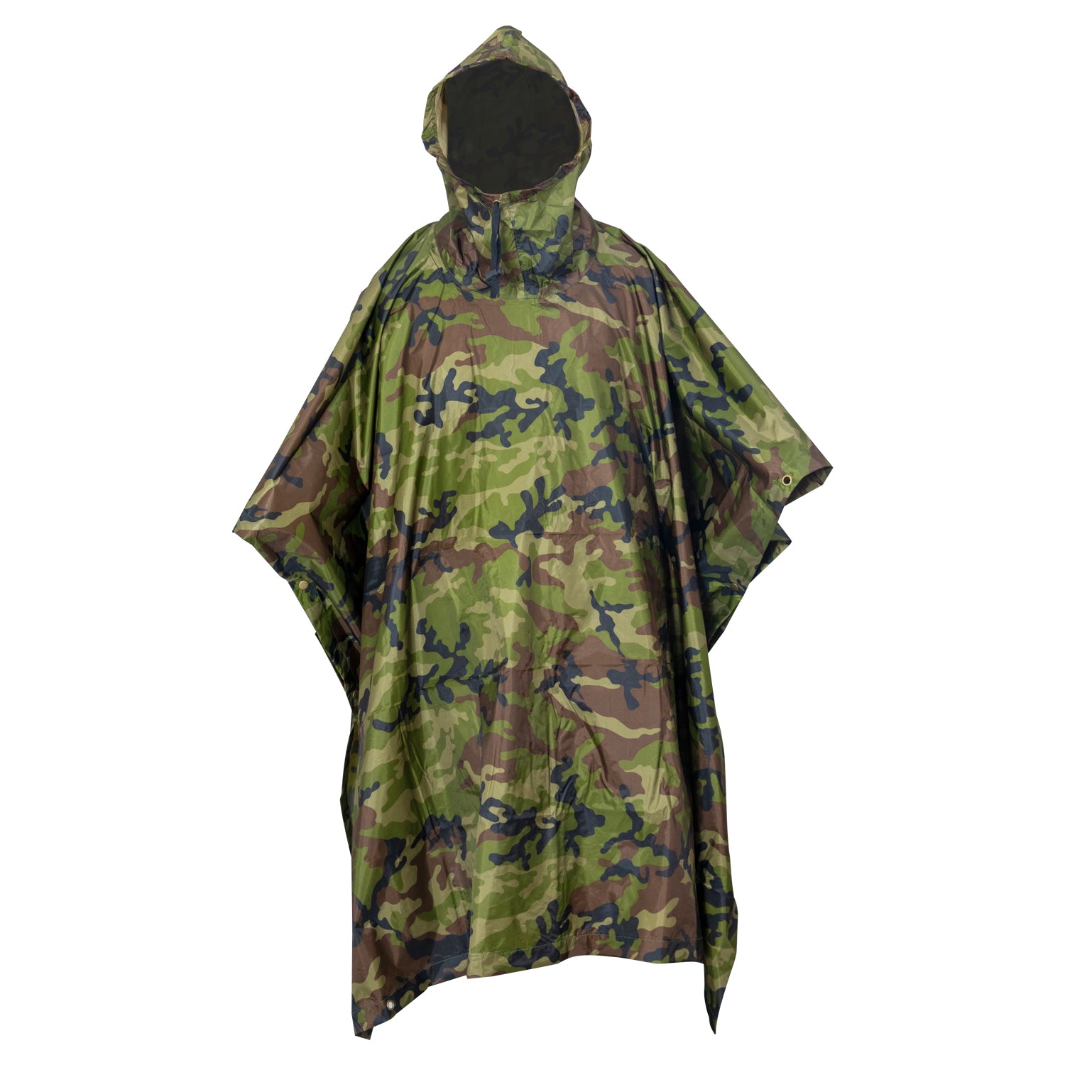 Nitehawk Camouflage Waterproof Hooded Poncho Outdoor Camping Hiking Rain Cover