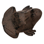 Woodside Heavy Duty Cast Iron Decorative Frog/Toad Door Wedge Stop, Doorstopper/Jammer