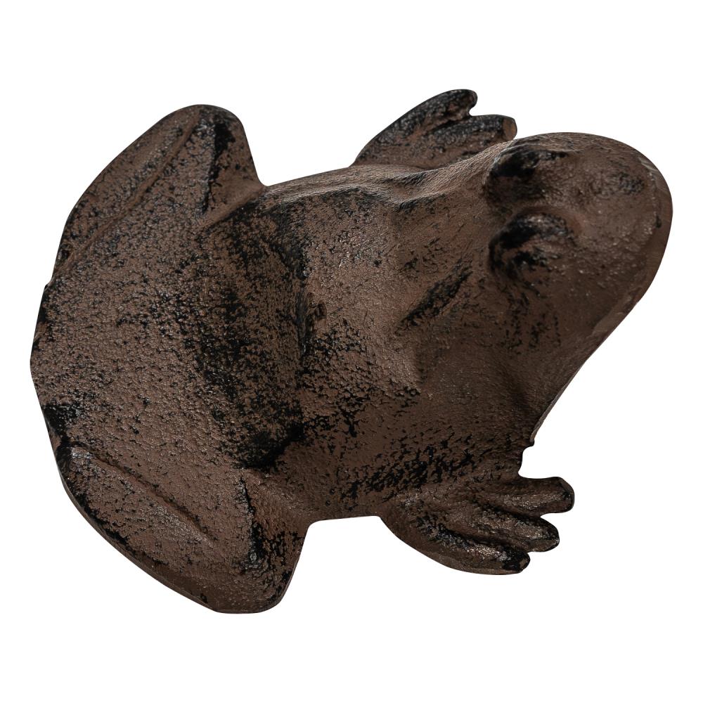 Woodside Heavy Duty Cast Iron Decorative Frog/Toad Door Wedge Stop, Doorstopper/Jammer