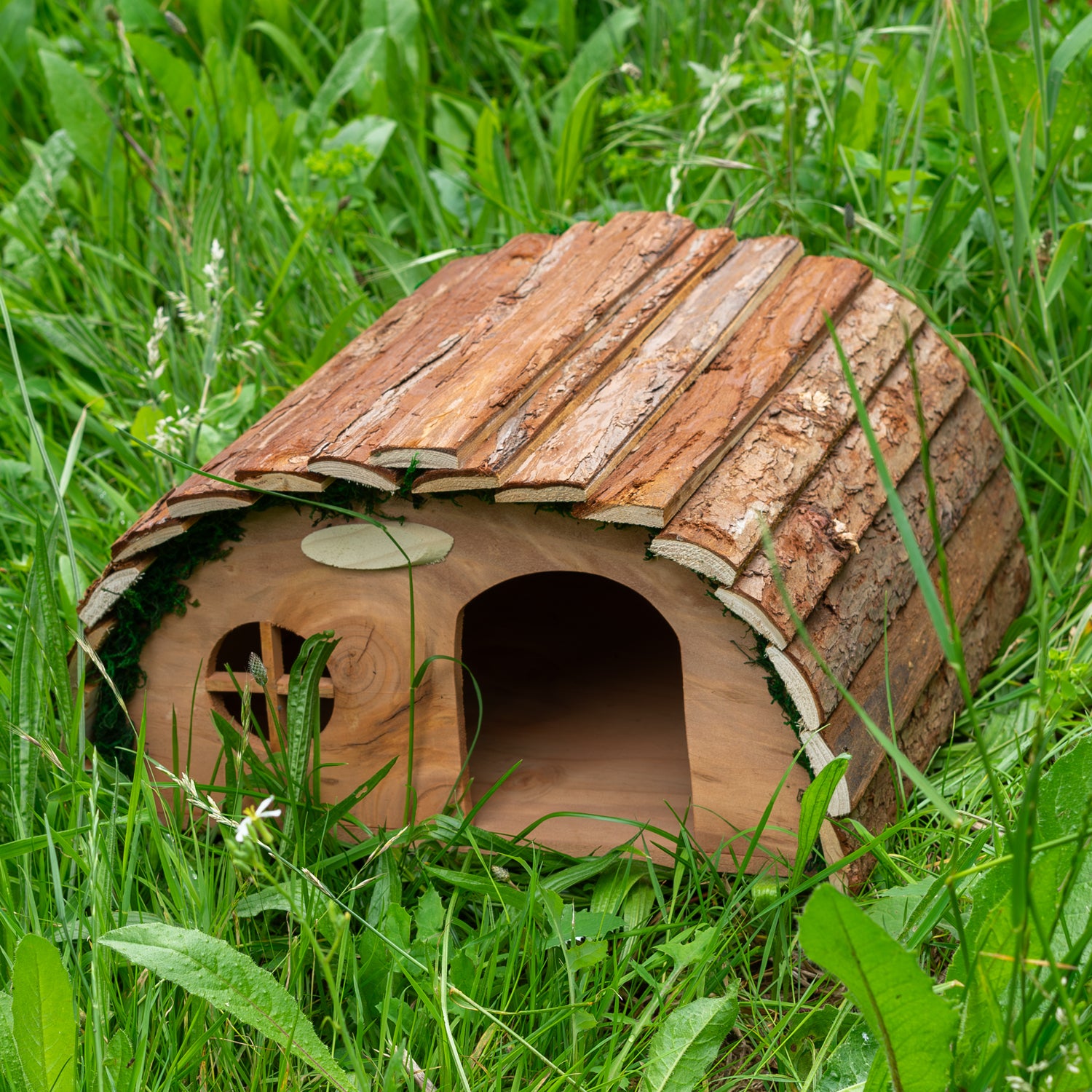 Woodside Wooden Hedgehog & Guinea Pig House, Outdoor Hibernation/Habitat Shelter