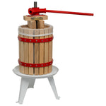 Woodside 6 Litre Fruit Press Apple Cider Grape Wine Making Tool