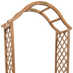 Woodside Keswick Wooden Trellis Garden Arch