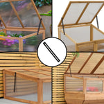 Woodside Growhouse & Cold Frame Lid Slide Adjusting Hinges 2 Pack