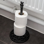 Woodside Cast Iron Toilet Roll Holder