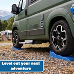 Andes Caravan Levelling Ramp 2 Pack – Heavy Duty 5 Ton Levellers for Caravans, Campervans & Motorhomes