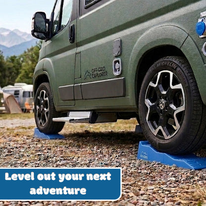 Andes Caravan Levelling Ramp 2 Pack – Heavy Duty 5 Ton Levellers for Caravans, Campervans & Motorhomes