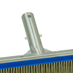 Woodside 18â€ Aluminium Swimming Pool Cleaning Brush Head Stainless Steel Bristles