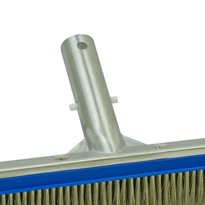 Woodside 18â€ Aluminium Swimming Pool Cleaning Brush Head Stainless Steel Bristles