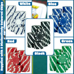 Wollowo 500 Piece Texas Hold’em Poker Set Complete Casino Game Kit with Aluminium Carry Case