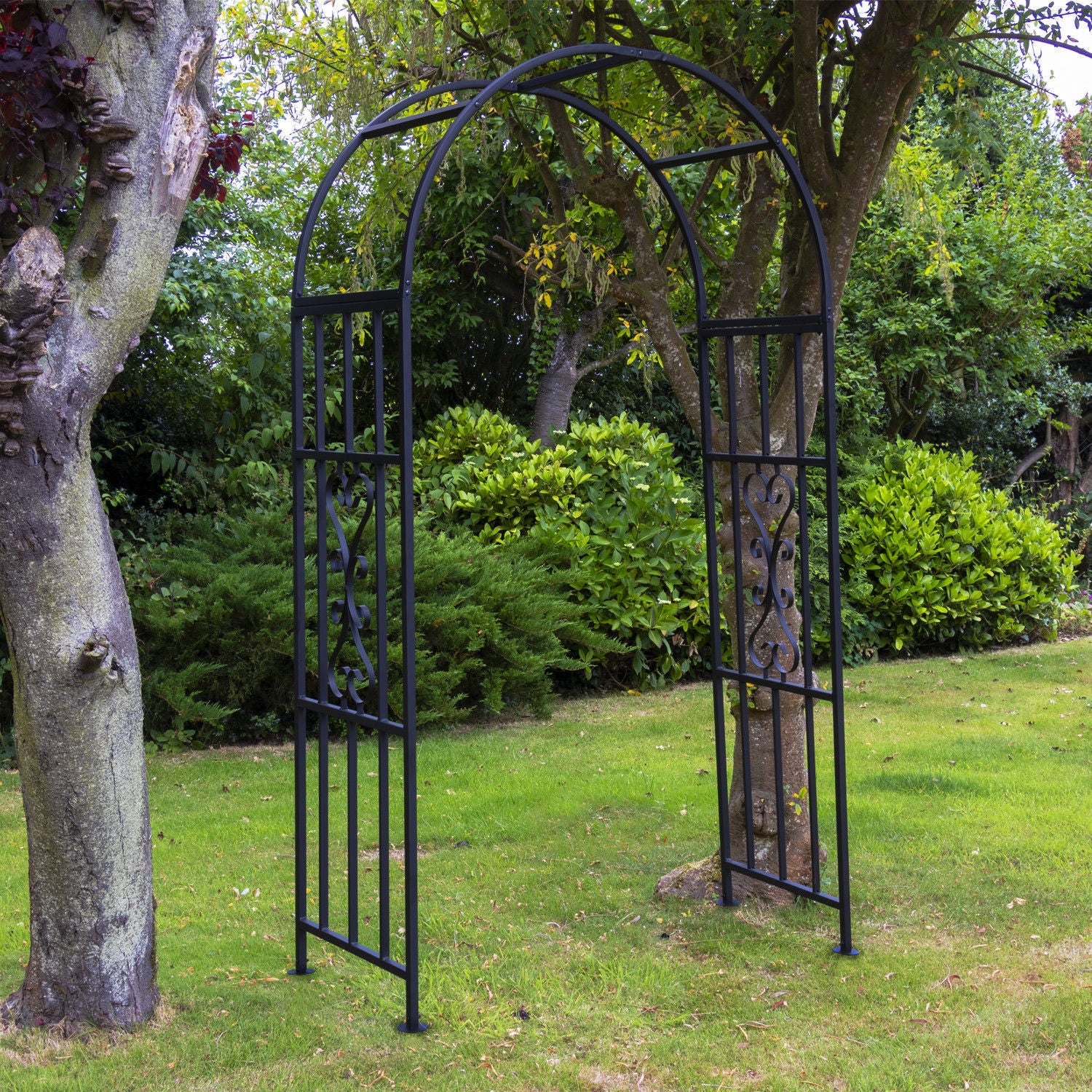 Woodside Ingworth Decorative Metal Garden Rose Arch