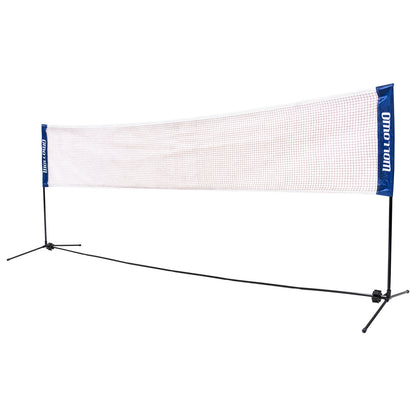 Wollowo 4m Foldable Portable Badminton Volleyball Net Frame Stand