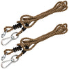 Woodside Childrens/Kids Garden Tree Swing Conversion/Extension Ropes (pack of 2)